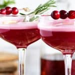 Festive Red Christmas Mocktail Recipe